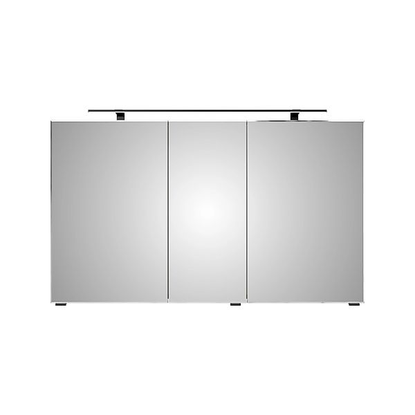 Pelipal Spiegelschrank Quantum 07 Kaschmir Matt 120 cm Drehtüren 45/30/45 c günstig online kaufen