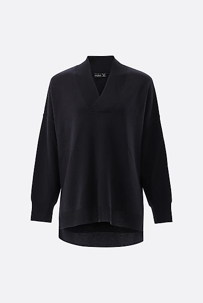 Pullover oversized mit V-Ausschnitt günstig online kaufen