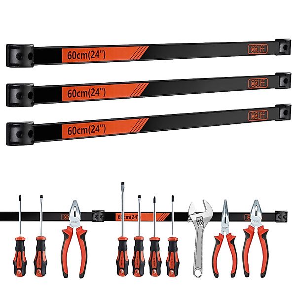 CCLIFE 3tlg Magnetleiste Werkzeug 60cm 23kg Magnetschiene Magnetisch Werkze günstig online kaufen