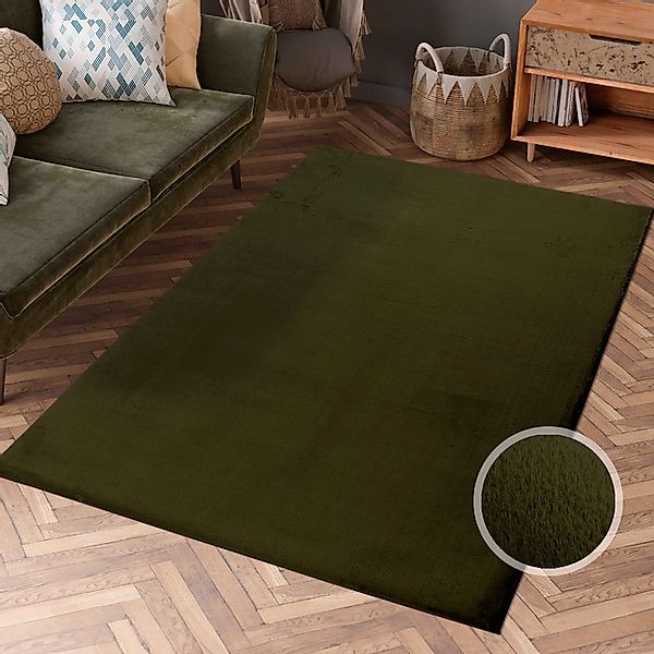 Carpet City Hochflor-Teppich »TOPIA 400«, rechteckig, 21 mm Höhe, Kunstfell günstig online kaufen