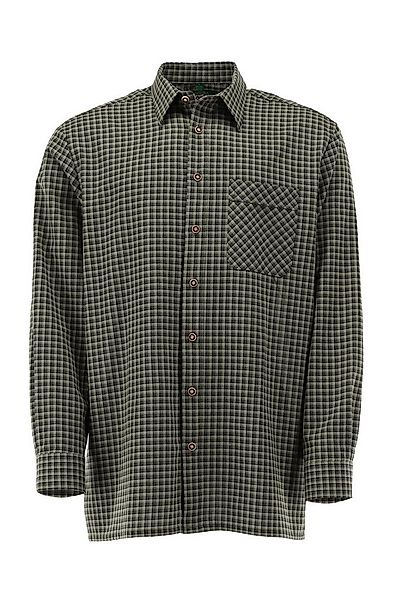 OS Trachten Outdoorhemd Tinqi Langarm Jagdhemd mit Patten- und Reißverschlu günstig online kaufen