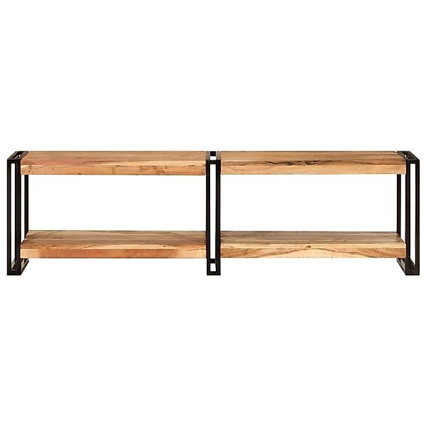 VidaXL TV-Schrank 140x30x40 cm Massivholz Akazie günstig online kaufen