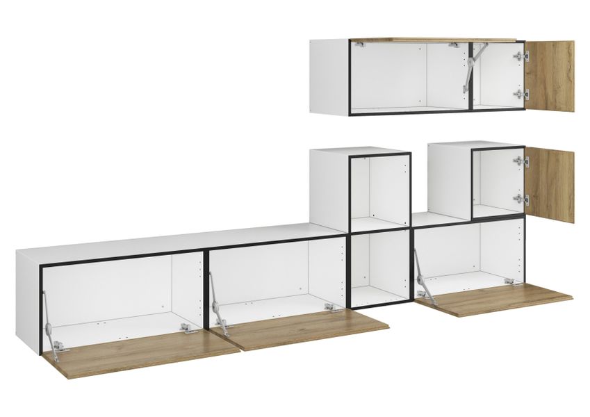 BMG Möbel Wohnwand Modul+, (7- teilig., günstig online kaufen