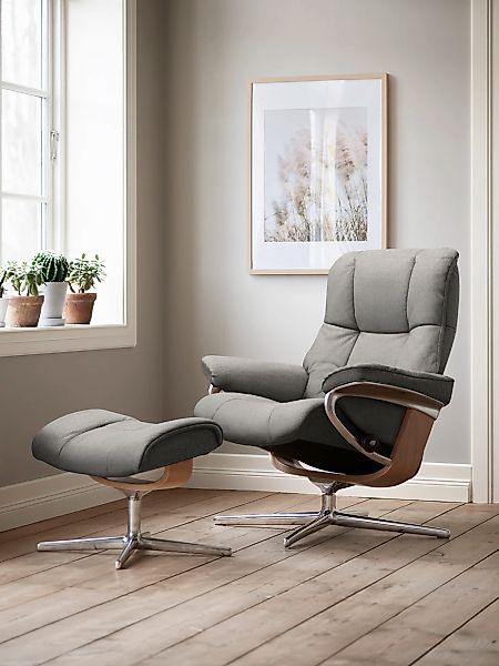 Stressless Relaxsessel "Mayfair", mit Cross Base, Größe S, M & L, Holzakzen günstig online kaufen