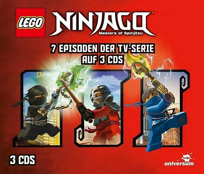 Leonine Hörspiel LEGO® Ninjago Hörspielbox 4 günstig online kaufen