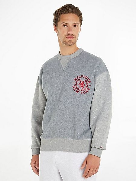 Tommy Hilfiger Sweatshirt SMALL CREST CREWNECK mit Logo-Stickerei auf der B günstig online kaufen