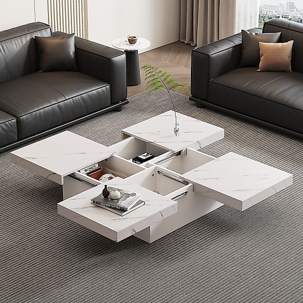 HAUSS SPOLE Couchtisch Quadratischer Couchtisch mit günstig online kaufen