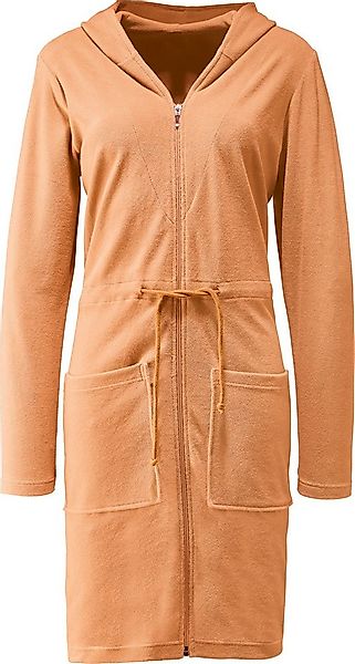 Erwin Müller Bademantel Damen-Bademantel "Limbach" mit Kapuze, Rückenlänge günstig online kaufen