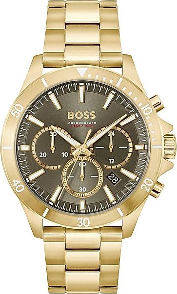 BOSS Chronograph TROPER 1514059, Quarzuhr, Herrenuhr, Armbanduhr, Stoppfunk günstig online kaufen