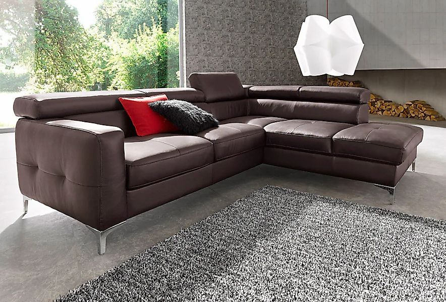 COTTA Polstergarnitur "Sammy L-Form", (Set), Set bestehend aus: Ecksofa mit günstig online kaufen