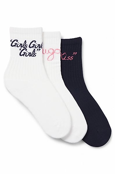 HUGO Freizeitsocken 3P QS SLOGAN CC günstig online kaufen