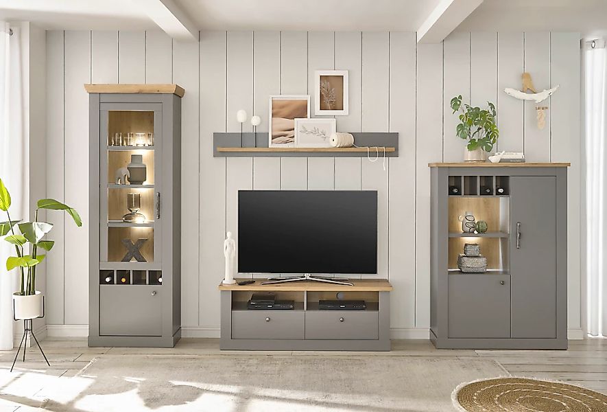 Home affaire Wohnwand "Chambord" 4 tlg. günstig online kaufen