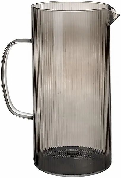 SCHÖNER WOHNEN-Kollektion Karaffe »KARINA« Glaskaraffe, 1,7l mit geriffelte günstig online kaufen