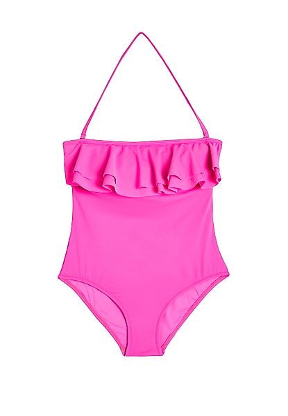 Koton Schwimmanzug Badeanzug Mit Rüschen Straight günstig online kaufen