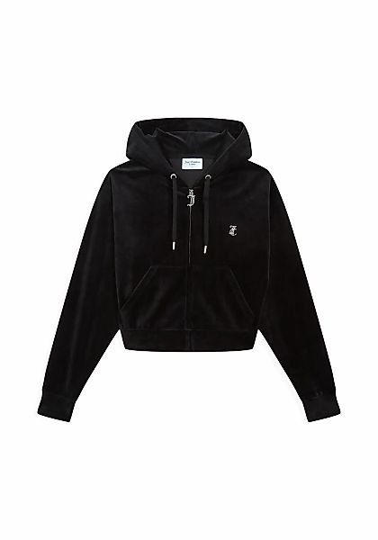 Juicy Couture Kapuzennickijacke "ICCLE DIAMANTE OVERSIZED CROPPED HOODIE Da günstig online kaufen