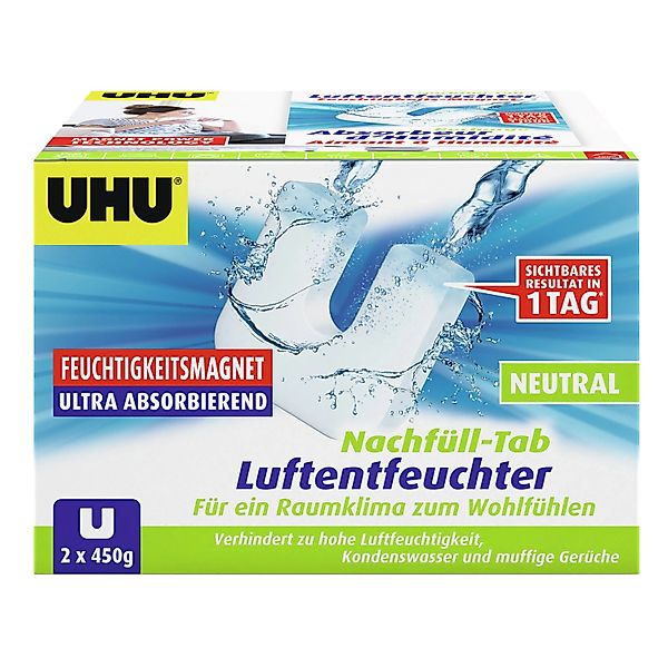 UHU Luftentfeuchter Uhu Luftentfeuchter Nachfüll-Tab Neutral günstig online kaufen