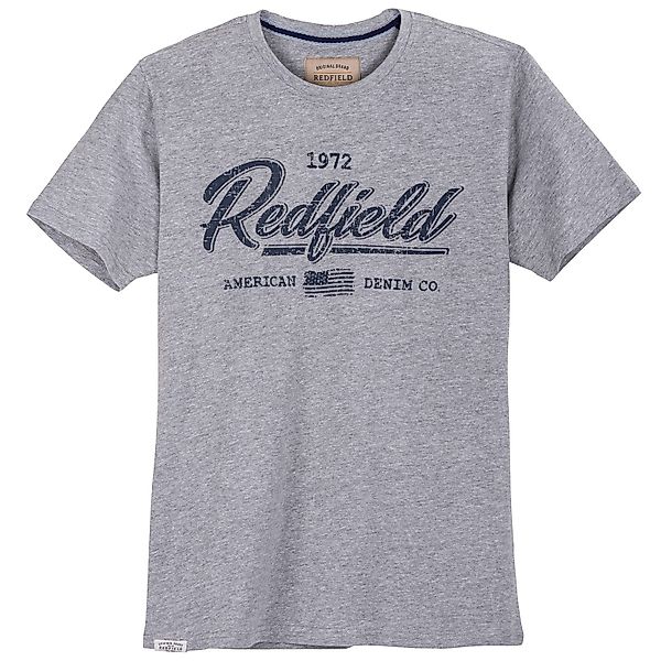 redfield Rundhalsshirt Redfield XXL T-Shirt Vintage-Logoprint günstig online kaufen