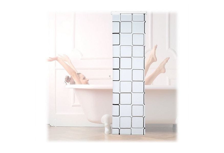 relaxdays Duschrollo SQUARE Breite 60 cm, 60x240cm günstig online kaufen