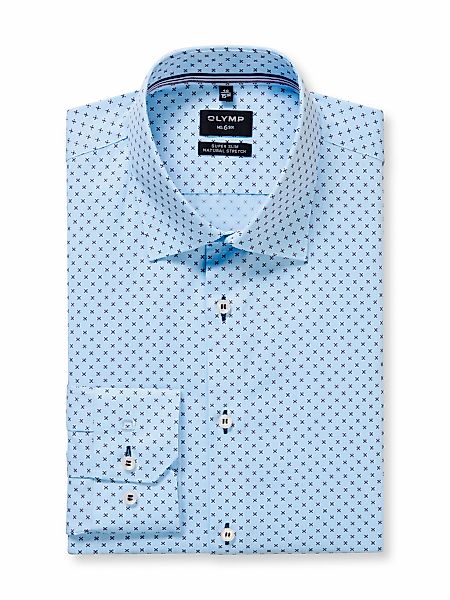 OLYMP Langarmhemd "No. Six" Businesshemd, super slim, Kentkragen günstig online kaufen