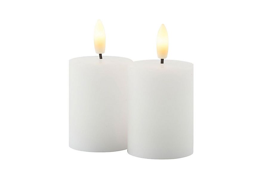 Sirius Home A/S LED-Kerze Sille Mini 2er Set 5x6,5cm, flackernde 3D-Flamme günstig online kaufen
