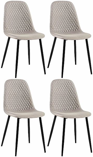 CLP Esszimmerstuhl Giverny (4er Set), mit günstig online kaufen