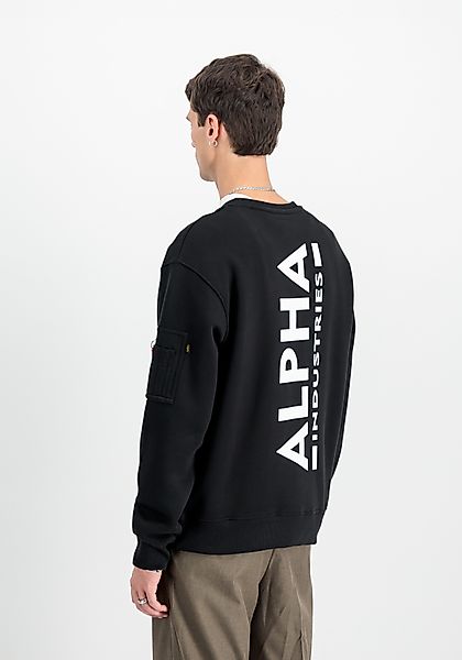 Alpha Industries Sweatshirt Back Print Crewneck günstig online kaufen