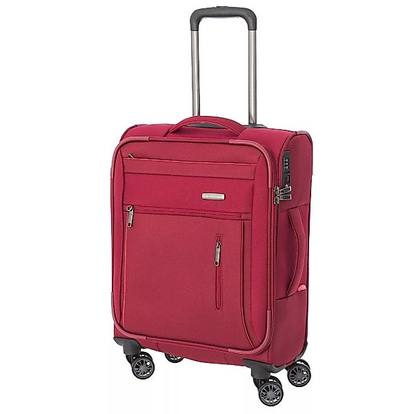 Travelite CAPRI Rot 55cm Handgepäck Stoff Trolley günstig online kaufen