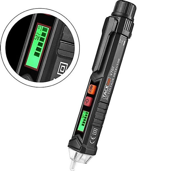 TACKLIFE Spannungsprüfer Berührungsloses Spannungsprüfgerät mit Display günstig online kaufen