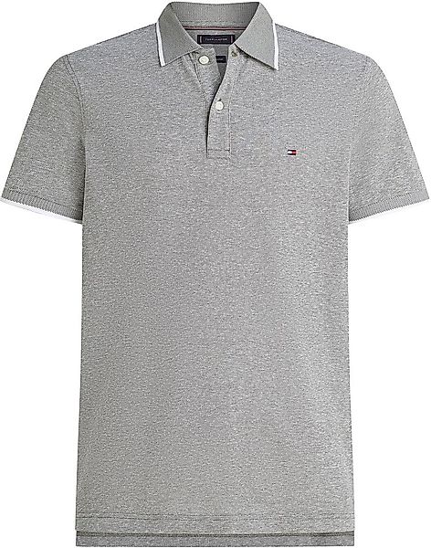 Tommy Hilfiger Linen Piqué Polo Shirt Grün - Größe L günstig online kaufen