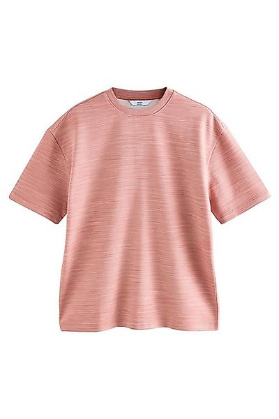 Next T-Shirt Relaxed Fit T-Shirts aus Ottomanstoff - Einerpack (1-tlg) günstig online kaufen