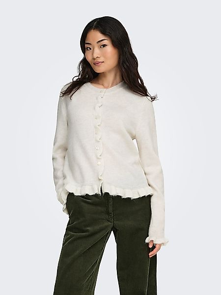 JDY Strickjacke JDYLETTY L/S ON FRILL günstig online kaufen