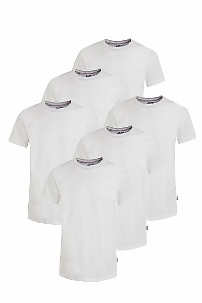 Jockey American-Shirt, (6er Pack), Flache Nähte, Relax Fit, Single-Jersey günstig online kaufen