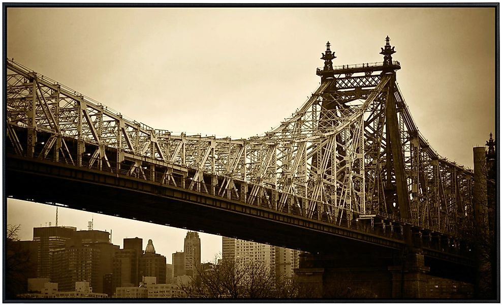 Papermoon Infrarotheizung »New York Bridge«, sehr angenehme Strahlungswärme günstig online kaufen