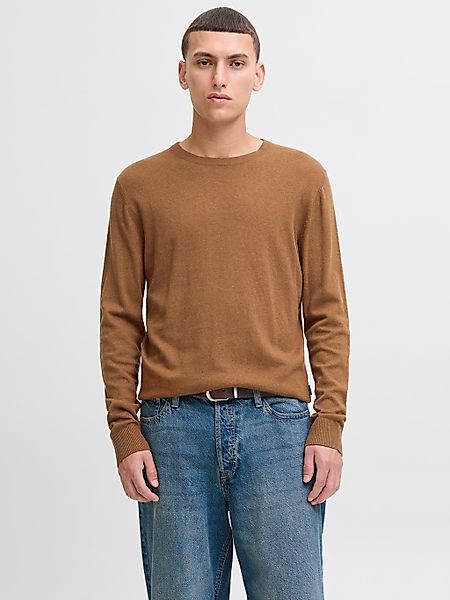 Jack & Jones Strickpullover "JJEEMIL KNIT CREW NECK NOOS", mit Rundhalsauss günstig online kaufen