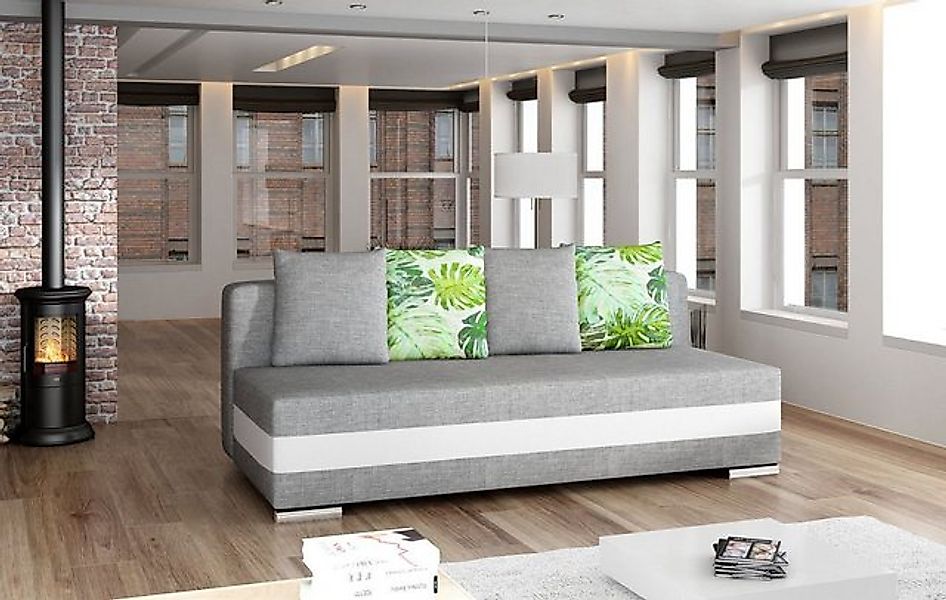 JVmoebel Sofa Luxus Multifunktions Couch 3-Sitzer Schwarz stilvolles Design günstig online kaufen