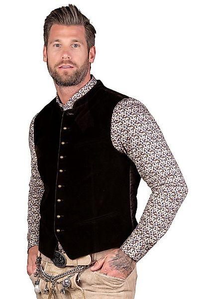 MarJo Trachtenweste Samtweste - NEUCHING - lakritz günstig online kaufen