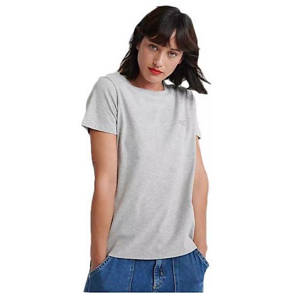 Superdry Orange Label Elite Crew Kurzarm T-shirt L Spirit Grey Marl günstig online kaufen