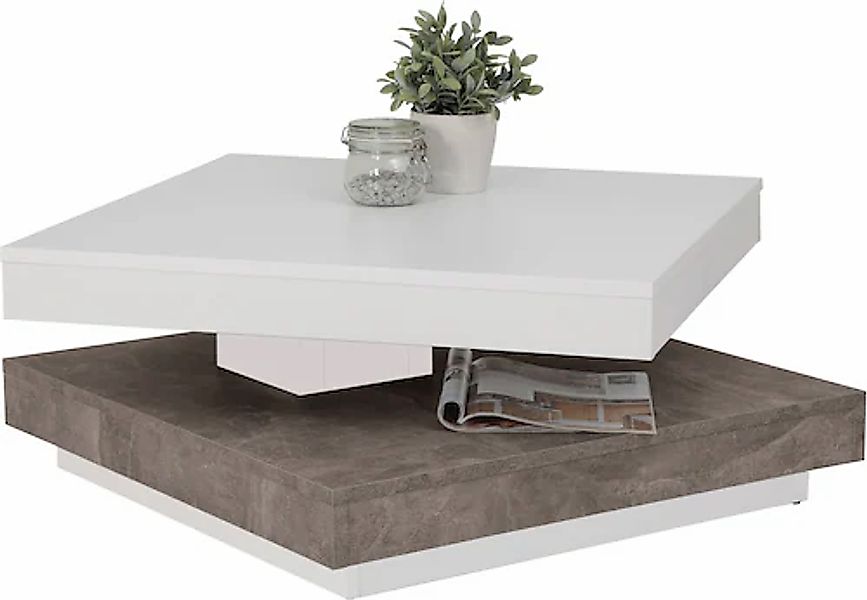 Home affaire Couchtisch »BEN«, mit drehbarer Platte günstig online kaufen