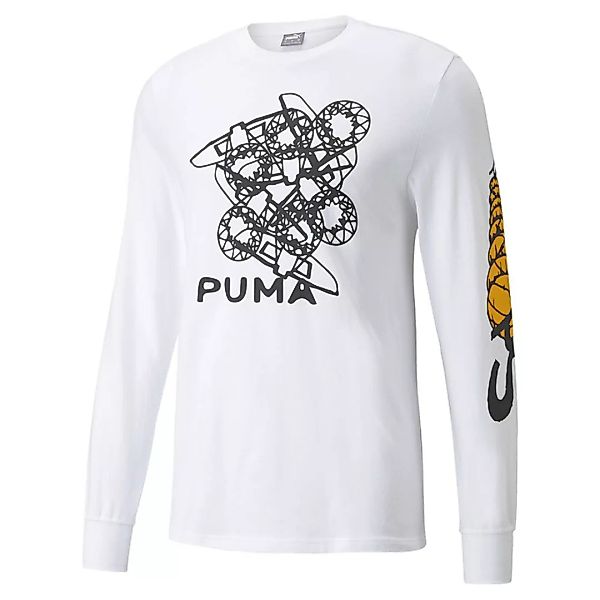 Puma Select 4th Quarter Kurzärmeliges T-shirt M Puma White günstig online kaufen
