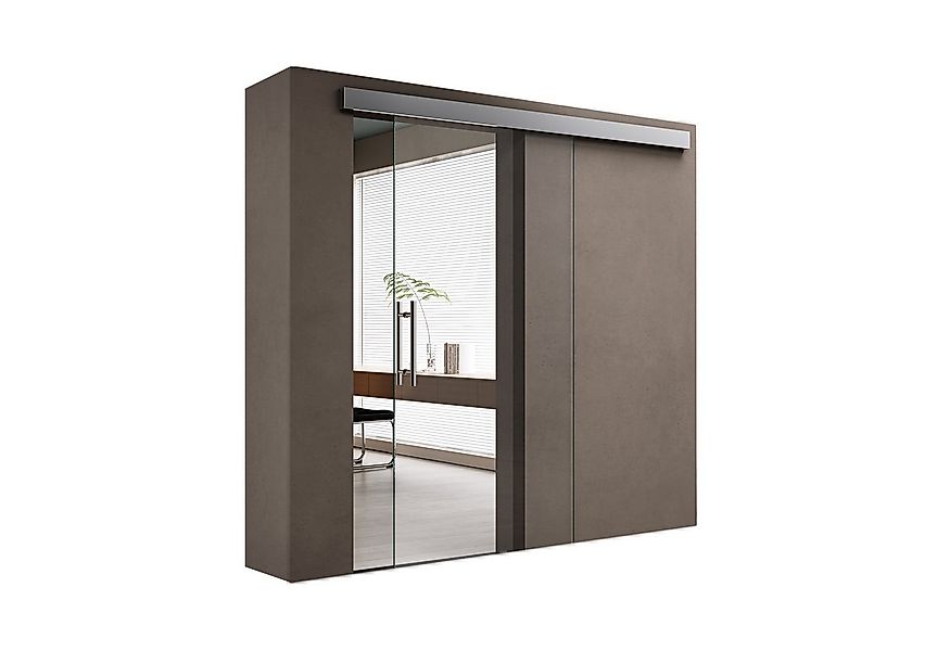 doporro Glasschiebetür komplettset Zimmertür glas H:2050mm 8mm ESG Nano Ama günstig online kaufen