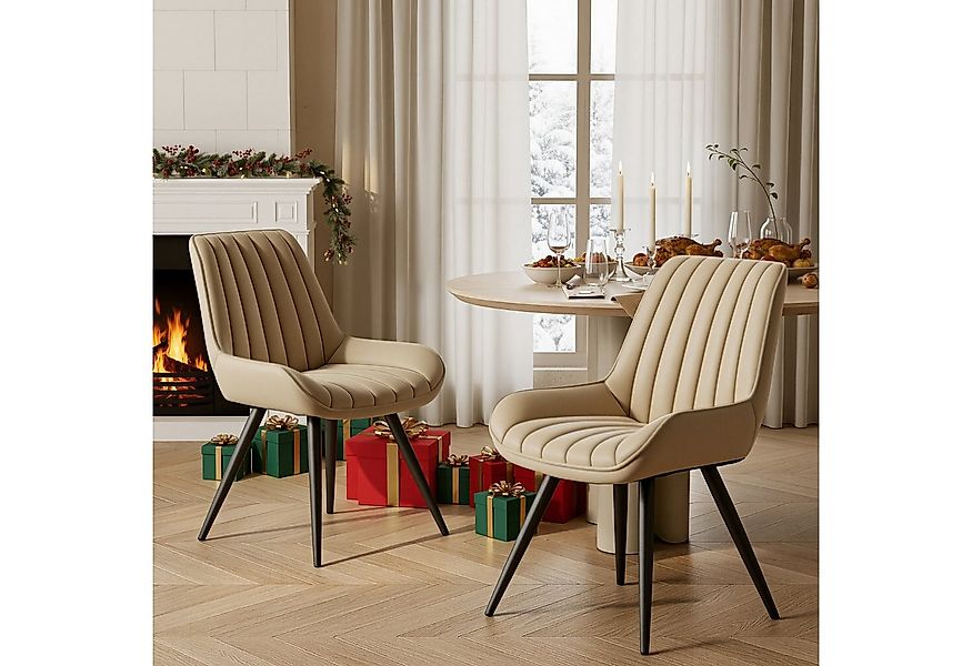 HawthyHome Esszimmerstuhl Stuhlset – Polsterstühle, Moderner Küchenstuhl (2 günstig online kaufen