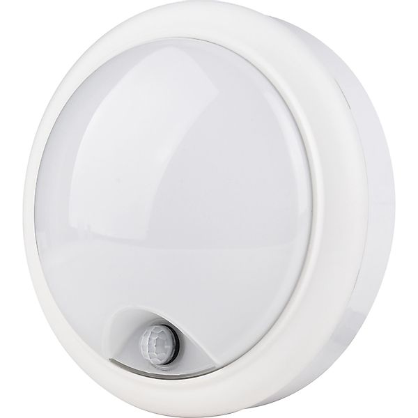 Philips Wandleuchte Projectline 15 W 1400 lm 4000 K IP54 Sensor Ø 18,2 cm günstig online kaufen