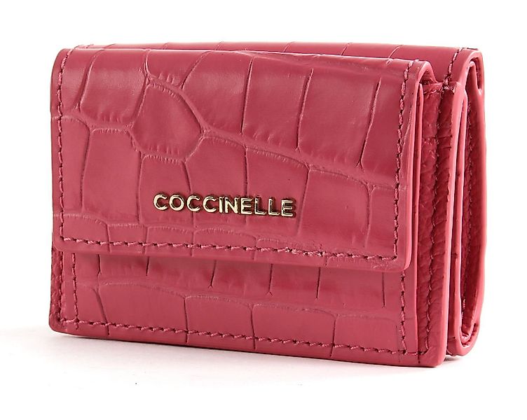 COCCINELLE Geldbörse Metallic Croco Shiny Soft günstig online kaufen
