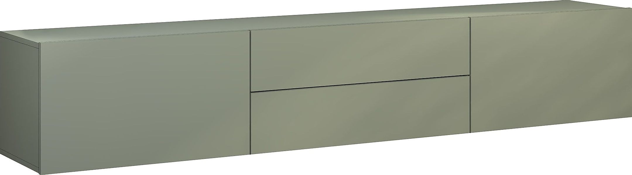 borchardt Möbel Lowboard "Sophia", Breite 200 cm mit 2 Klappen und 2 Schubk günstig online kaufen