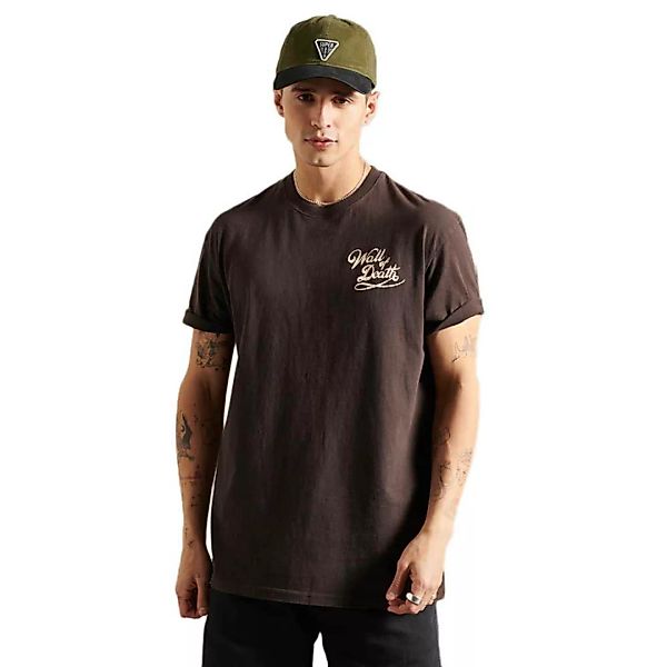 Superdry Boho Box Fit Graphic Kurzarm T-shirt M Blackbean günstig online kaufen