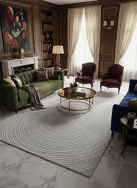 Vimoda Teppich Wohnzimmer modern Einfarbig, Rechteckig, Läüfer Schlafzimmer günstig online kaufen