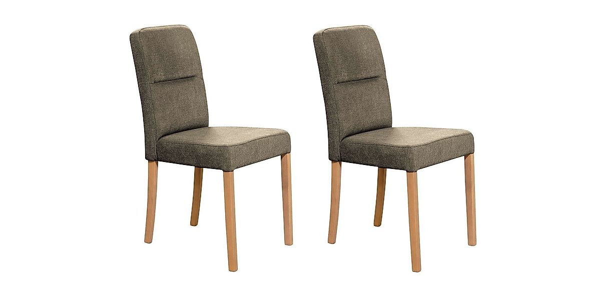 Home affaire 4-Fußstuhl Laros (Set), Massivholzgestell günstig online kaufen
