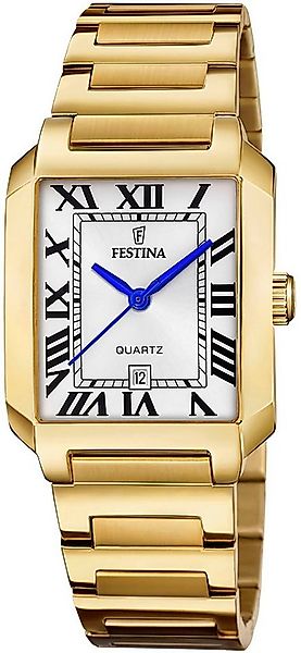 Festina Quarzuhr On The Square F20680/1, Armbanduhr, Damenuhr, Edelstahlarm günstig online kaufen