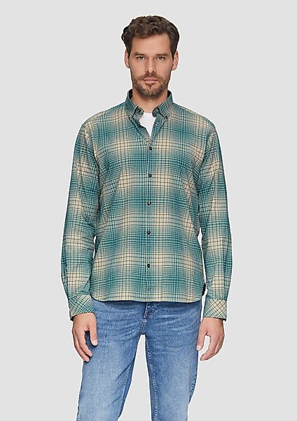 s.Oliver Langarmhemd Regular Fit: Hemd aus günstig online kaufen