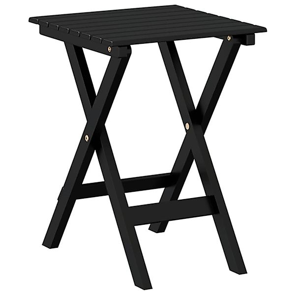 vidaXL Beistelltisch Klappbar Schwarz Massivholz Pappel 4008871 günstig online kaufen